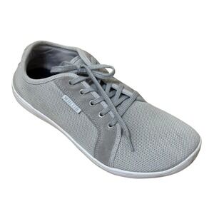 WHITIN Men Barefoot Sneakers 42 Gray Wide Toe Box Zero Drop Minimalist Casual
